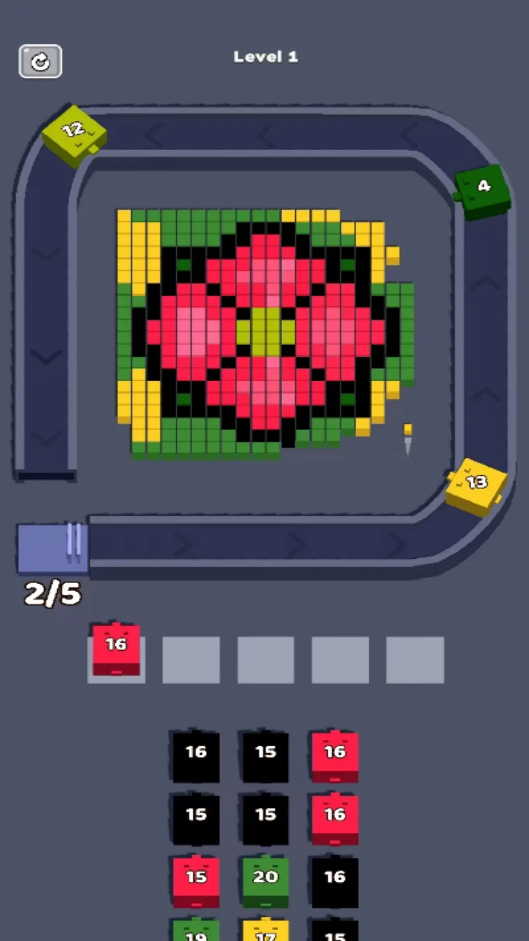 Color Pixel Flow screenshot
