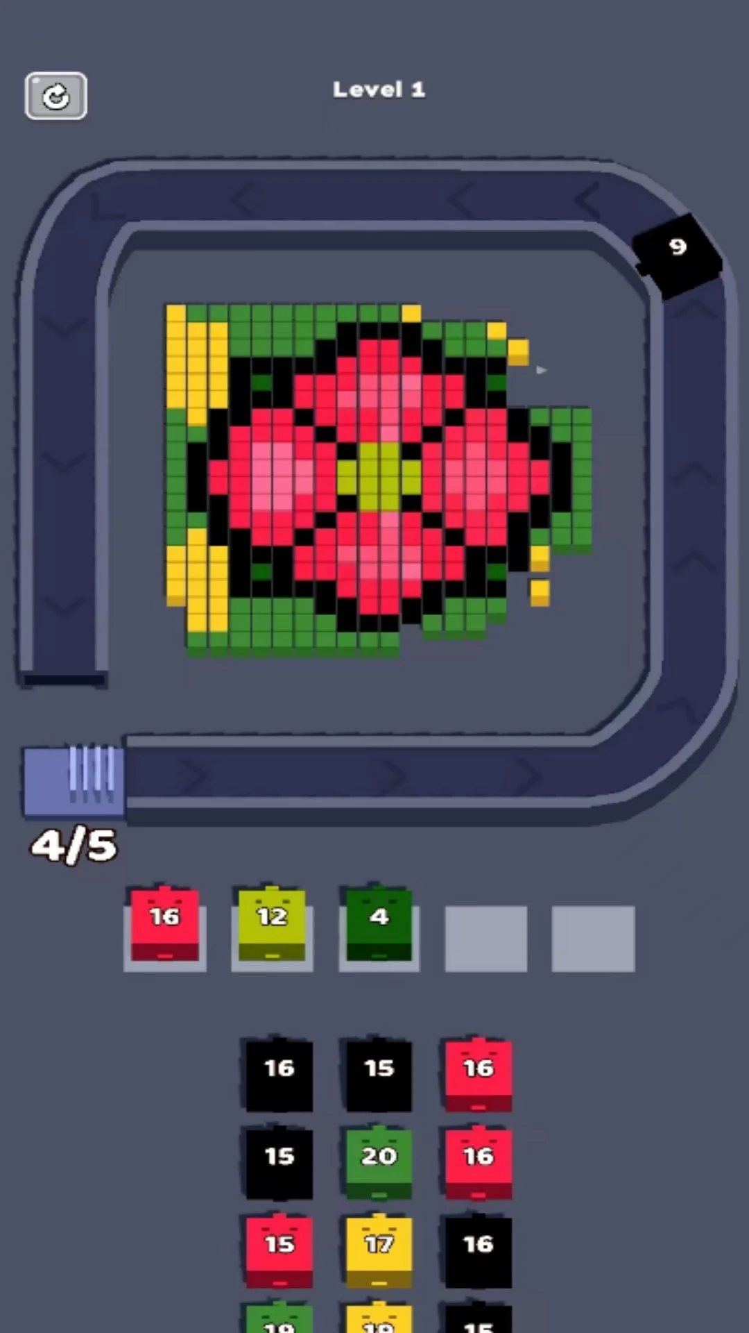 Color Pixel Flow screenshot