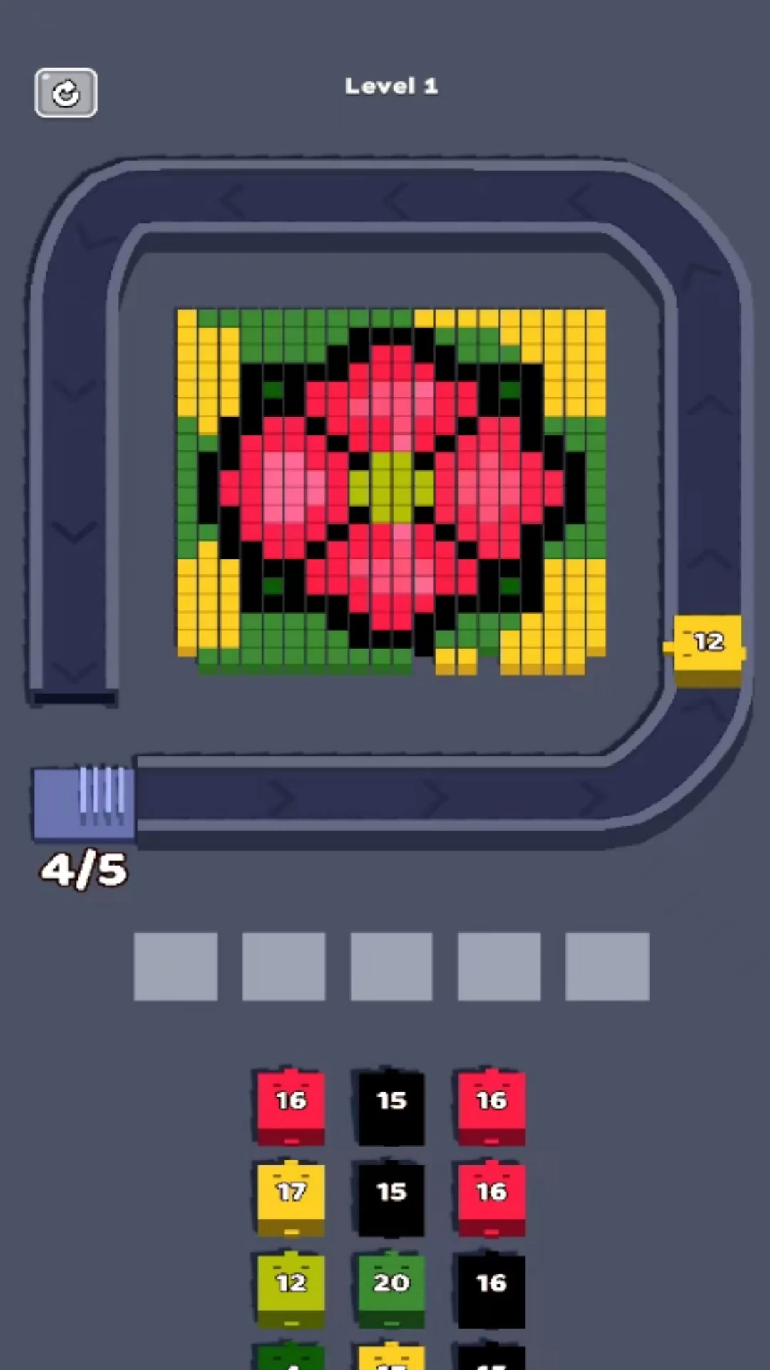 Color Pixel Flow screenshot